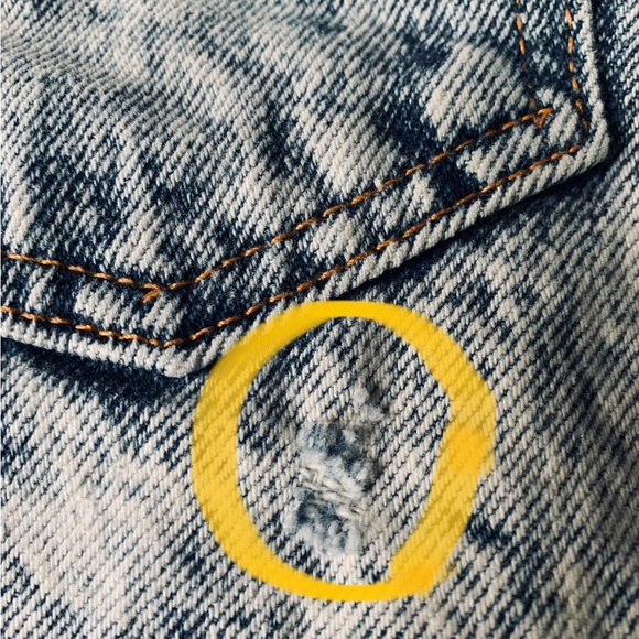 Vintage Denim Life Saver Skirt - Picture 4 of 5